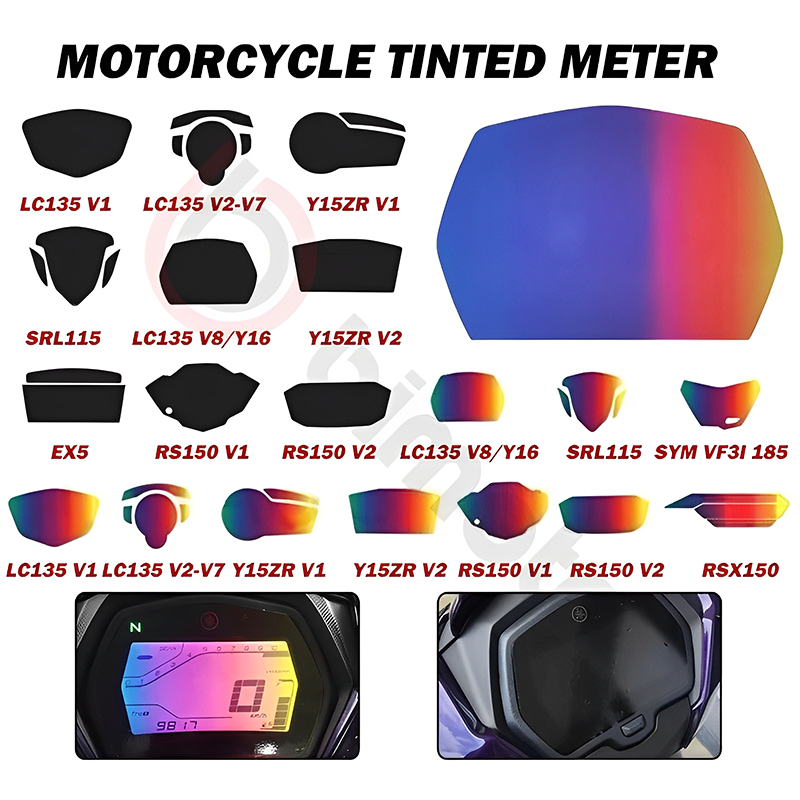 YAMAHA Y16ZR RS150 Y15ZR EX5 SRL115 ADV150 ADV160 LC135 FI V8 Tinted ...