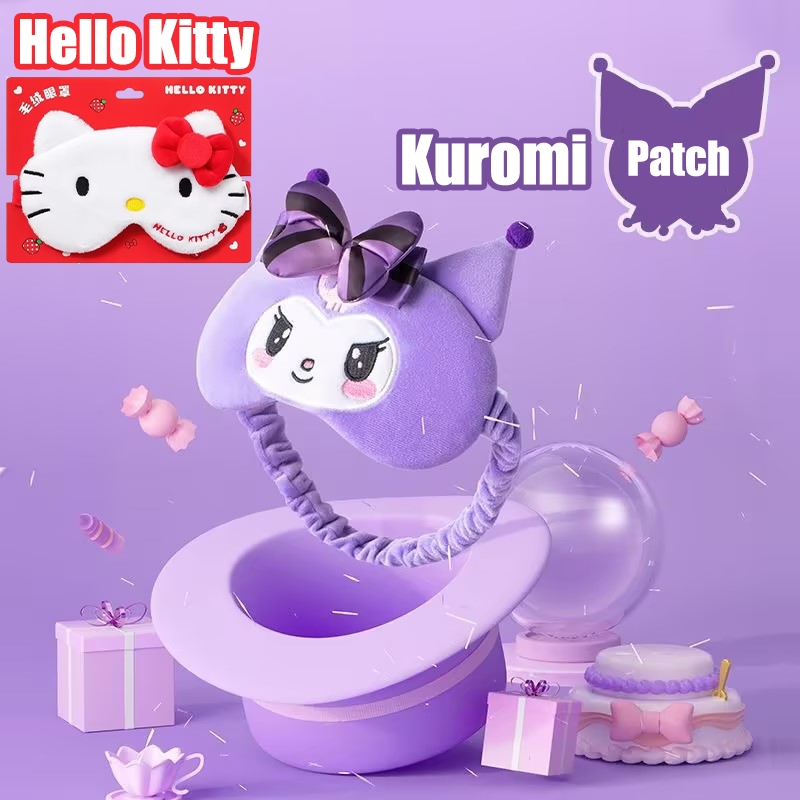 New Sanrio Kuromi hello kitty Stereo Eye Mask Comfortable And ...