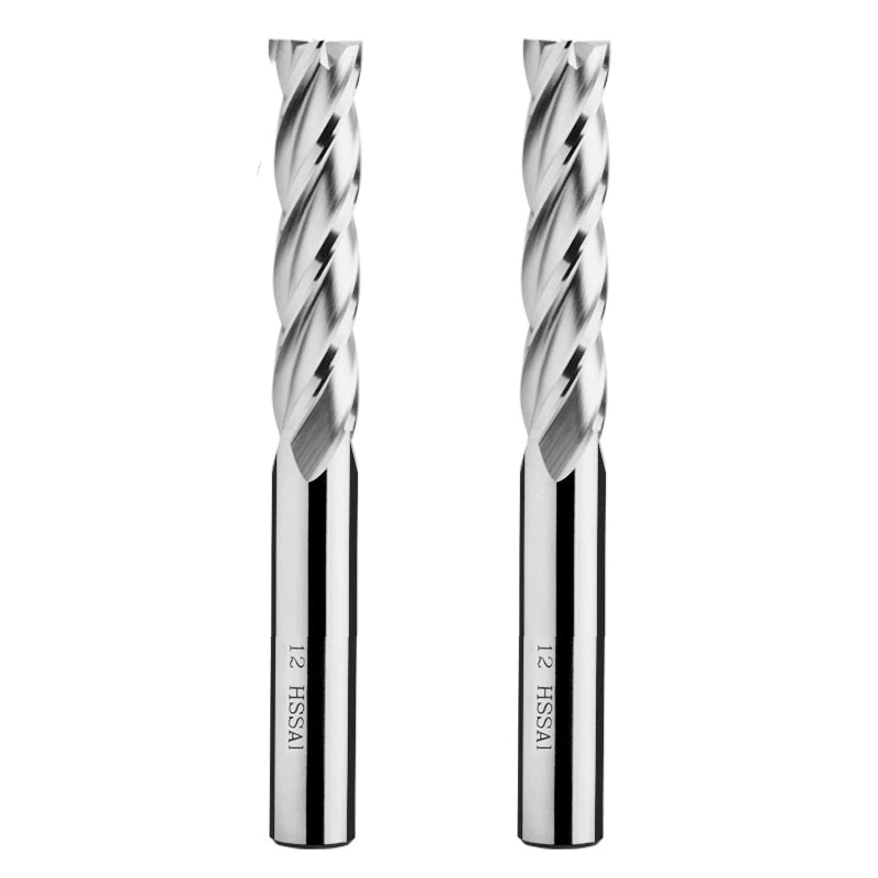 boor End Mills Hoge Precisie HSS Metal Cutter Co8 Cobalt D1-32mm 2 3 4 Fluiten Tanden Aluminium Frees Tool Sleutelzitter Router Bit boren sets (Size