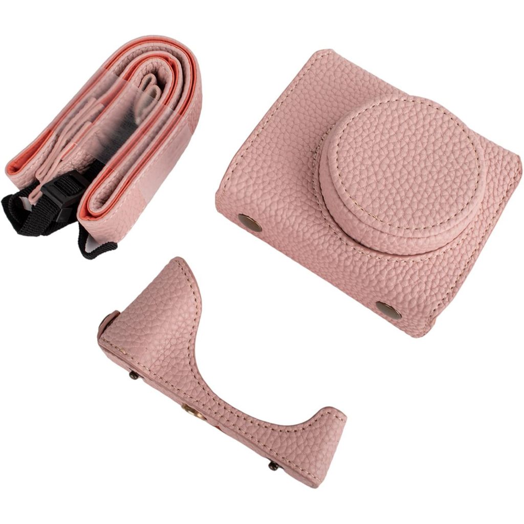 Rieibi Camera Case voor Canon PowerShot G7 X/G7 X Mark II/III, beschermhoes met riem
