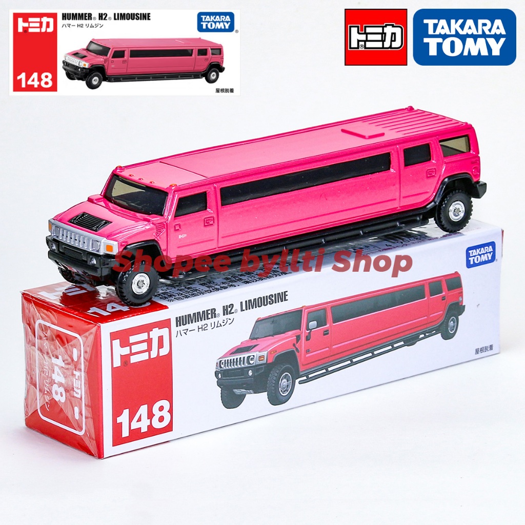 Tomica 148 HUMMER H2 Limousine - Auto Pressofusa Lunga, Nuova Dicembre 2021 - 3