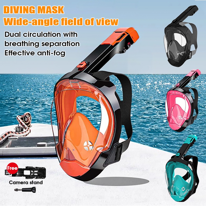 ⚡️Ready stock⚡️Adult Snorkeling Mask Suitable for Swimming/Diving Full ...