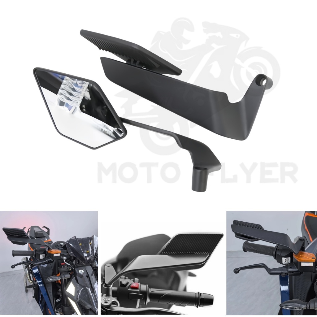 For Honda PCX160 ADV160 CB250R XMAX155 fixed wing rearview mirror high ...