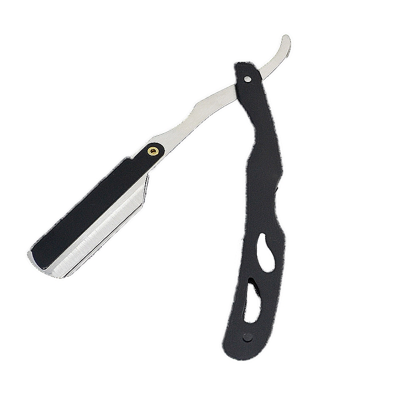 Men's Razor Stainless Steel Foldable Handle Beard Eyebrow Shaping ...