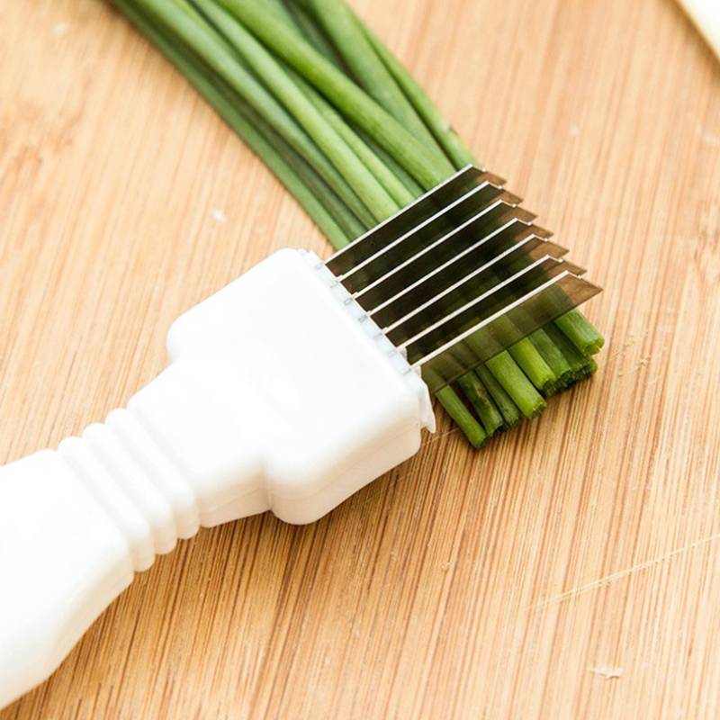 Stainless Steel Spring Onion Scallion Slicer Vegetable Shredder Cutter ...