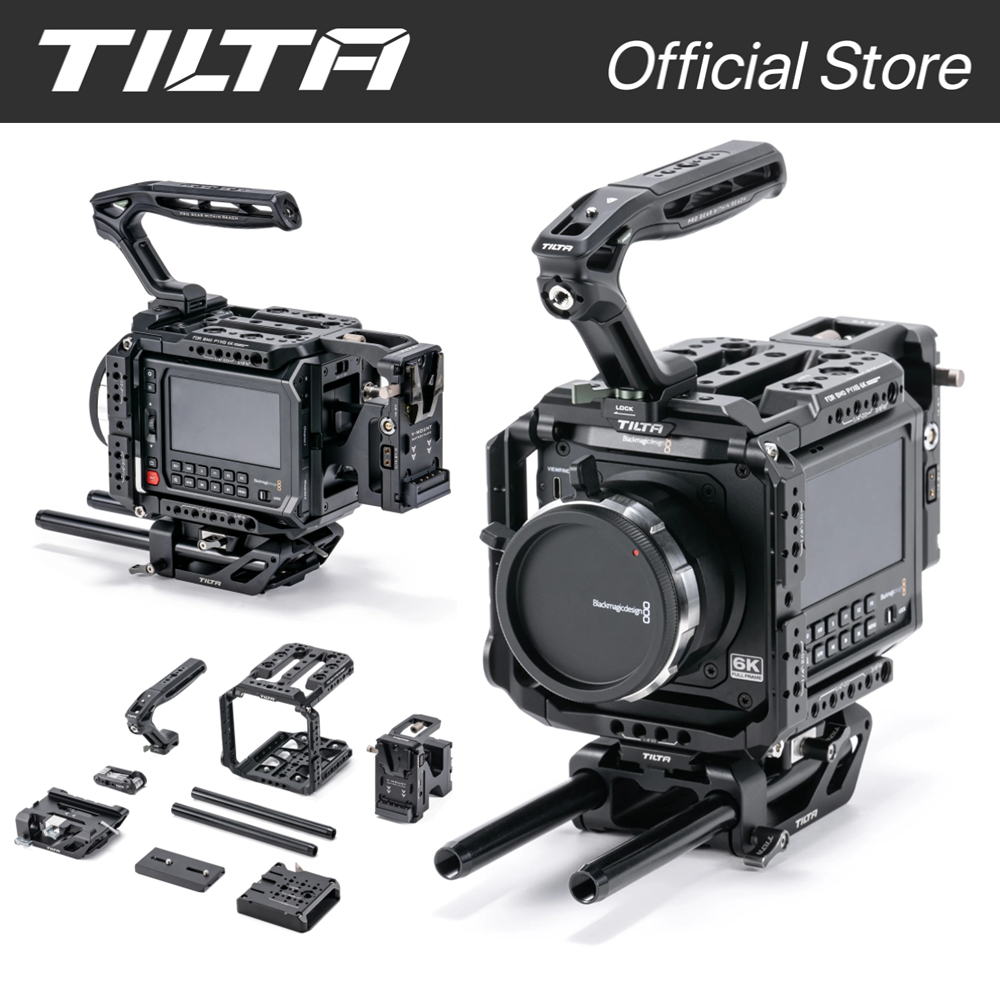 TILTA BLACKMAGIC PYXIS 6K Full Camera Cage Multifunctional Side Panel ...
