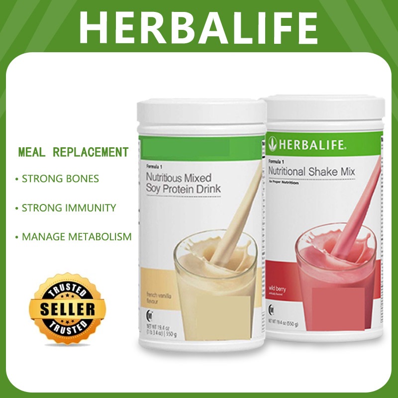 Original Genuine F1 Herbalife Formula 1 Nutritional Meal Replacement ...