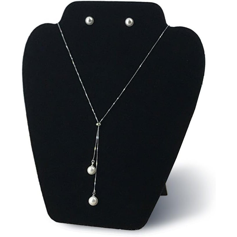 Velvet Necklace Display Jewelry For Selling and Shows, Necklace Easel ...