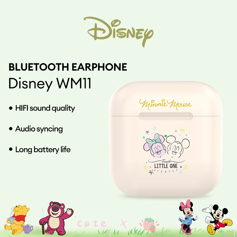 Disney WM11 Wireless Bluetooth Headset Compact And Convenient Carry It ...