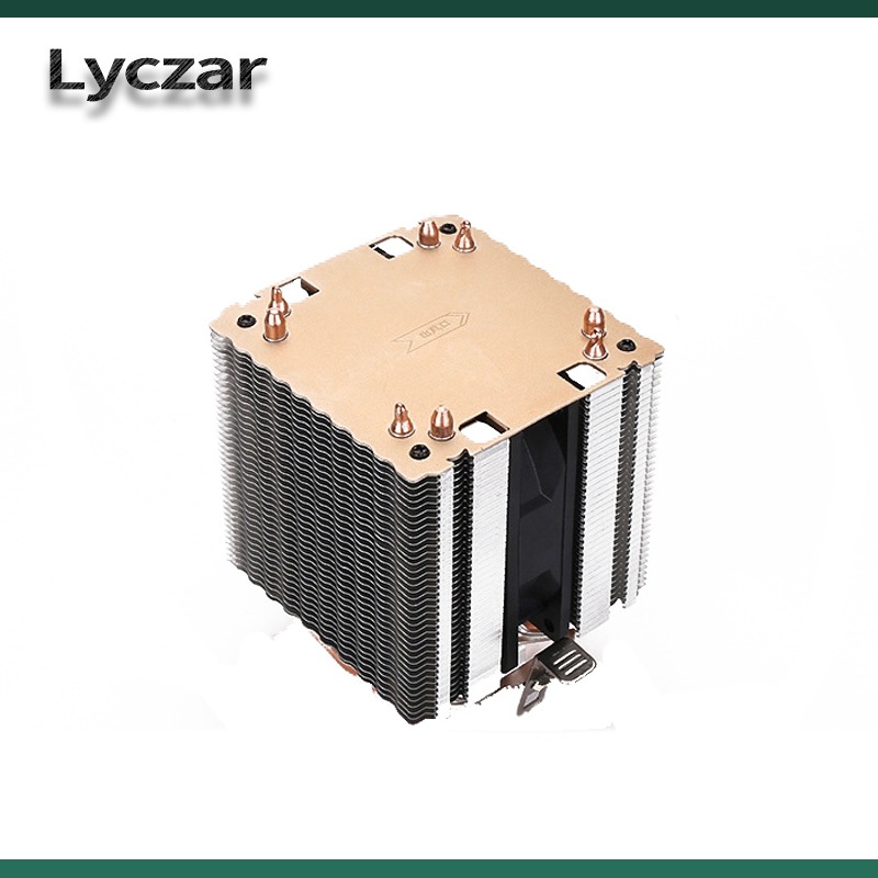 Heat Tube 4 9 Centimeters Fan Air Tower Cooler CPU RGB 3Pin Lyczar Fans ...