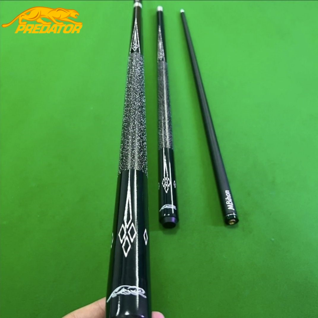 【PREDATOR】10/11.5/13mm Carbon Fiber Billiard Cue Stick American 1/2 ...