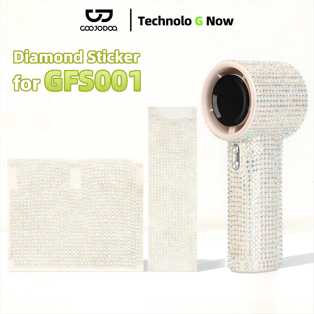 GOOJODOQ Portable High Speed Fan Sticker | Shopee Malaysia