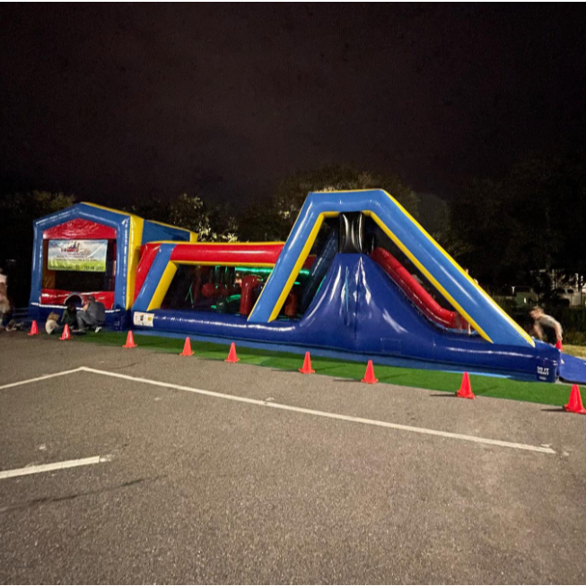 There are many different names for bouncing houses, including ...