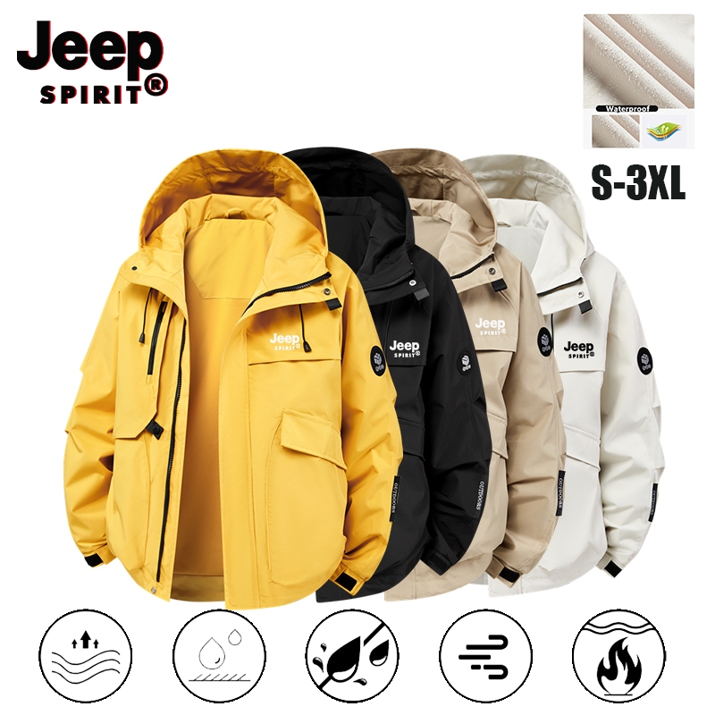 JEEP SPIRIT Couple outdoor wear-resistant, waterproof, windproof ...