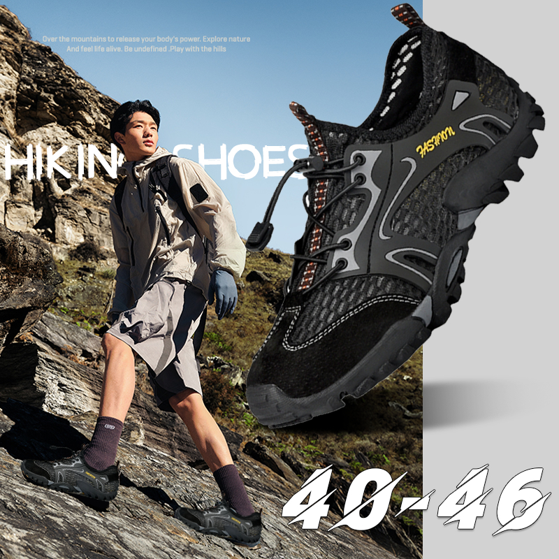 Hiking Shoes Camping Trekking Shoes Trail Waterproof Anti-Slip Water ...