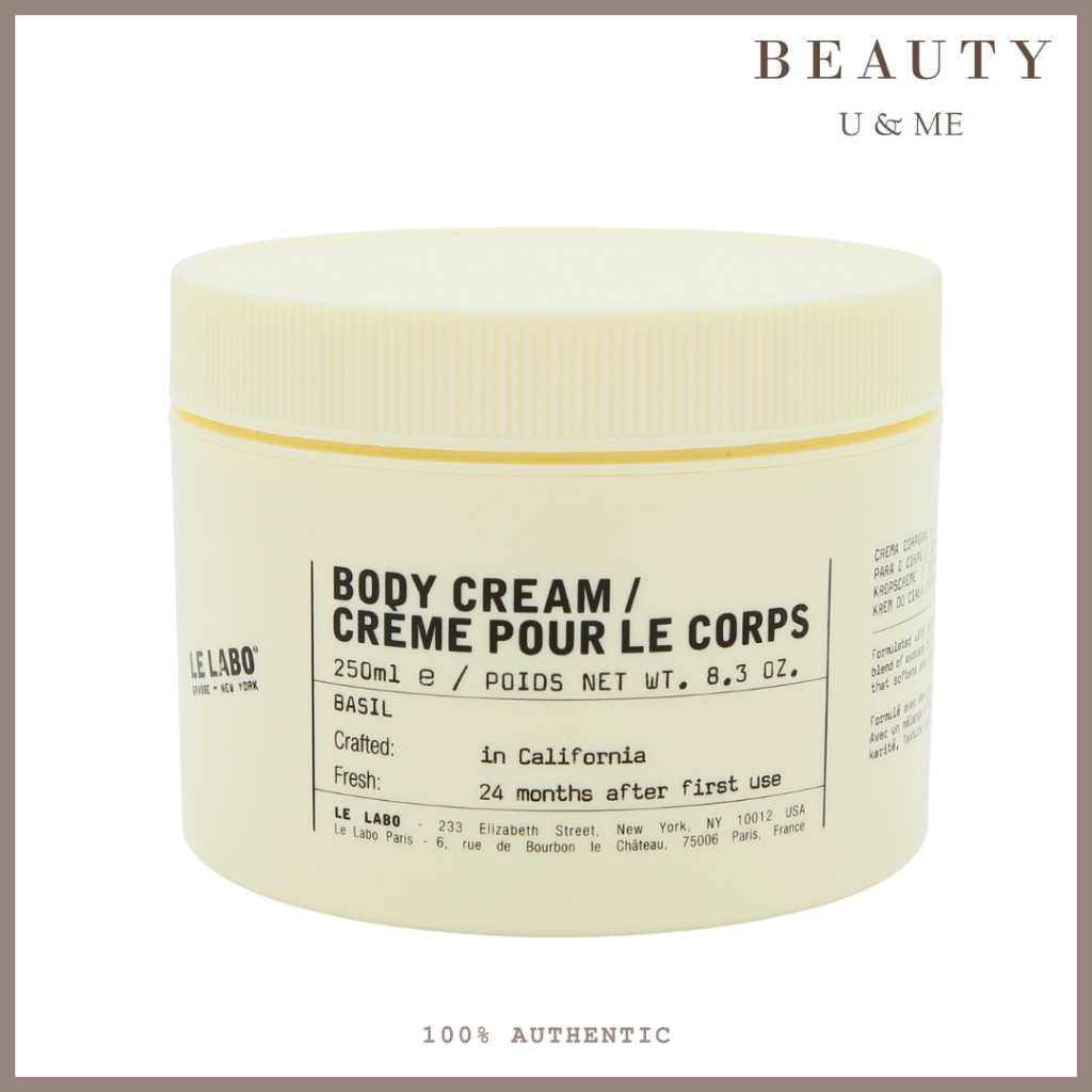 LE LABO Basil Body Cream 250ml | Shopee Malaysia