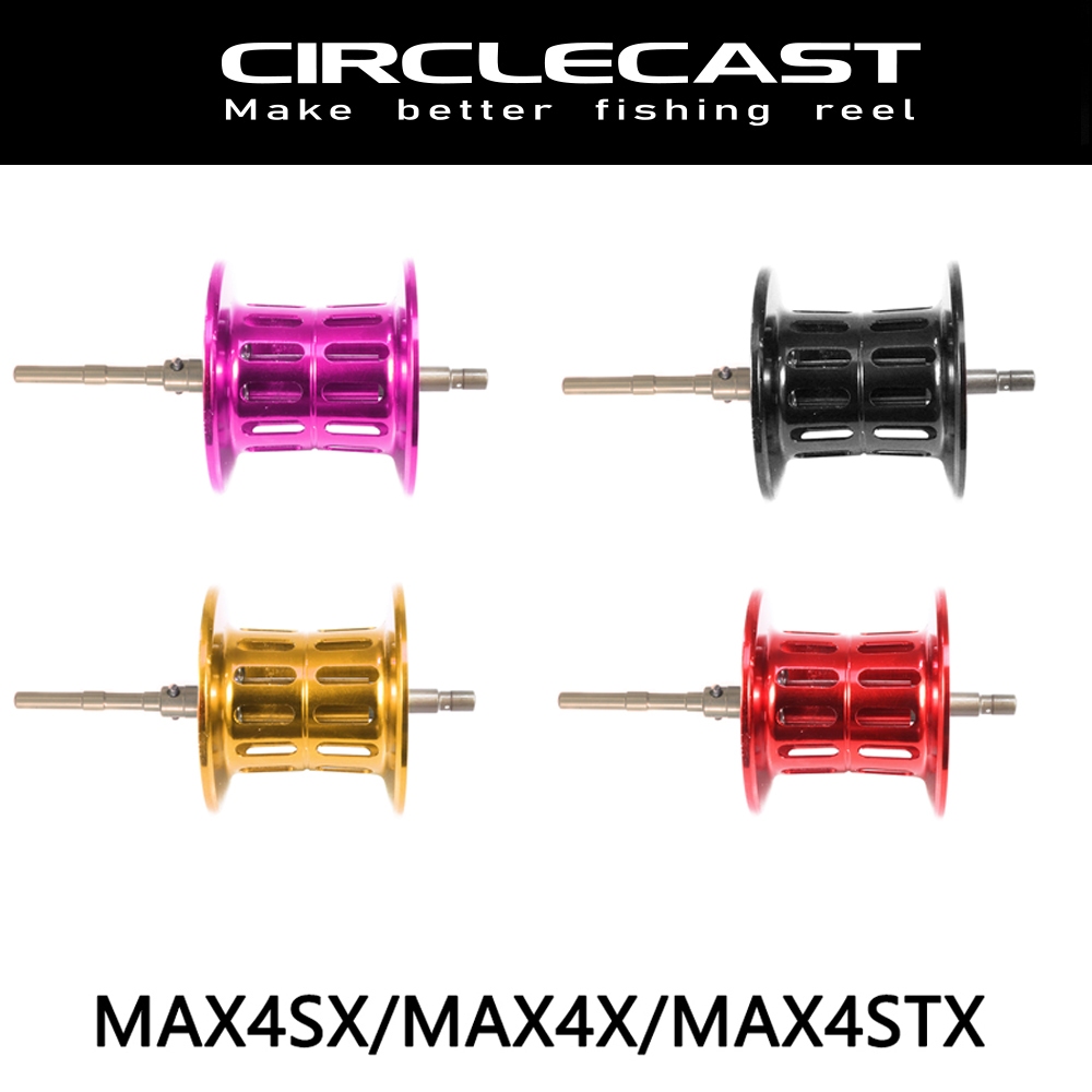 CIRCLEVAST Refit BFS Spool for ABU MAX4SX,MAX4,MAX4STX Ultralight Spool ...