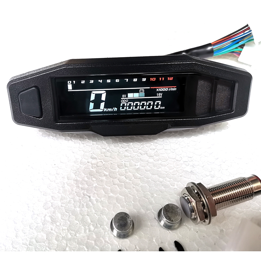 Motorcycle Speedometer Digital Odometer Electric Injection Carburetor ...