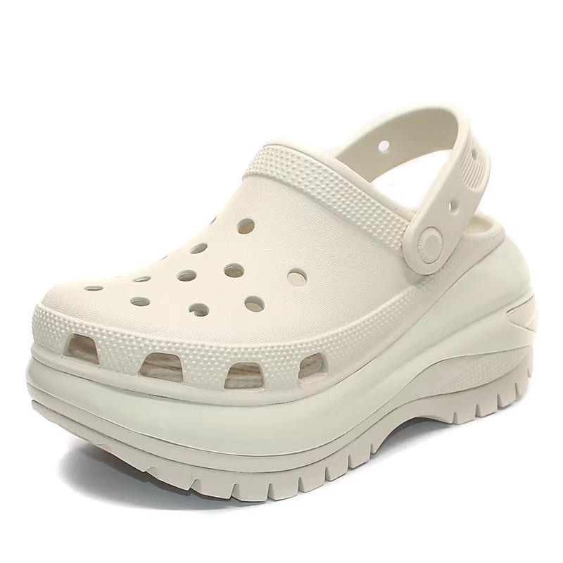Crocs Classic Light Wheel Cave Shoes Thick Bottom Beach Shoes Women's ...