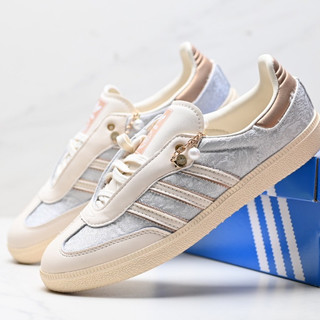 adidas gazelle silver green womens adidas Originals adidas Samba XLG Platform Samba Leather Sneakers IE39