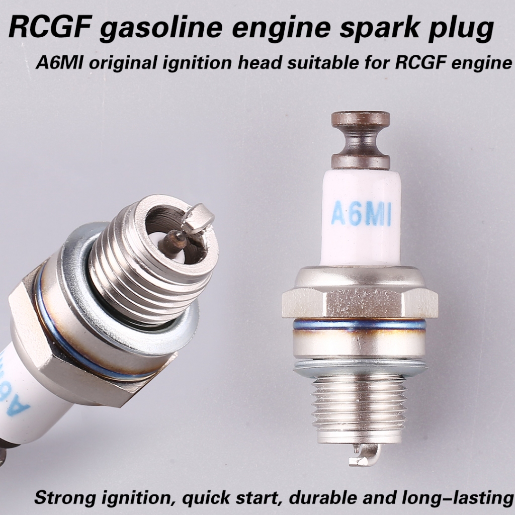 New RCGF Gasoline Engine With Original A6MI Spark Plug And Spark Head ...