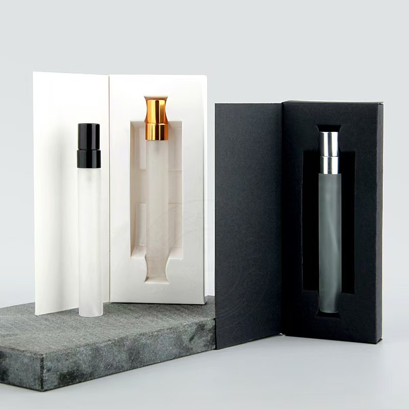 10 Sets Of 10ML Frosted Spray Bottles Perfume Bottles Portable Travel ...