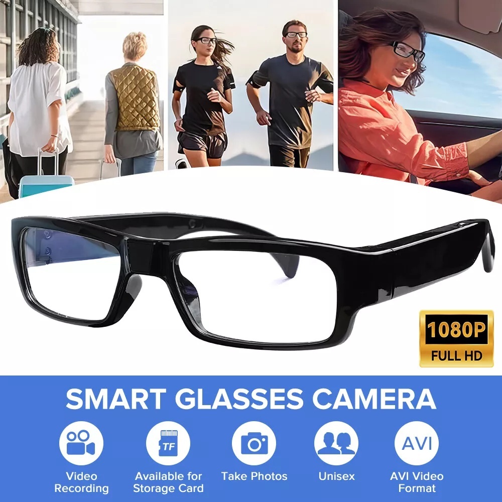 2025 new HD 1080P Camera Glasses Video Recorder Smart Glasses Outdoor ...