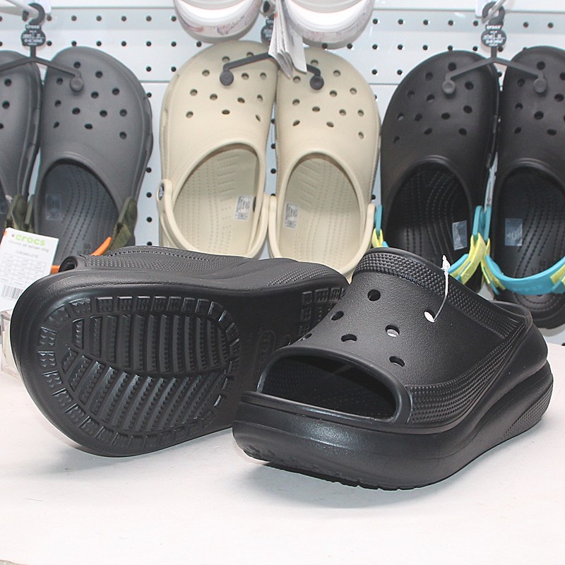 original 100% crocs women sandals plus size shoes 208731 | Shopee Malaysia