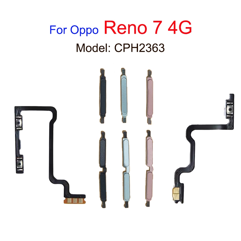 For Reno 7 4G Power Volume Button Flex | Shopee Malaysia