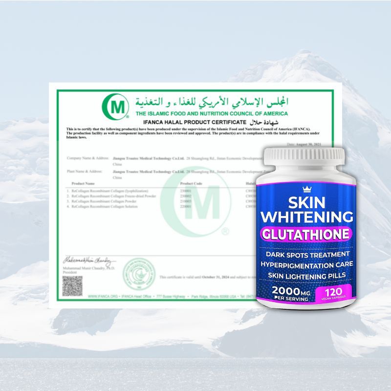 skin whitening glutathione 2000mg avis Pills - 120 Capsules Glutathione - Effective Lightening Supplement glutathione Whitening pill Skin Brightening