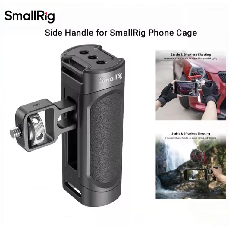 SmallRig Universal Mobile Phone Cage Handle Lightweight Side Handle for ...