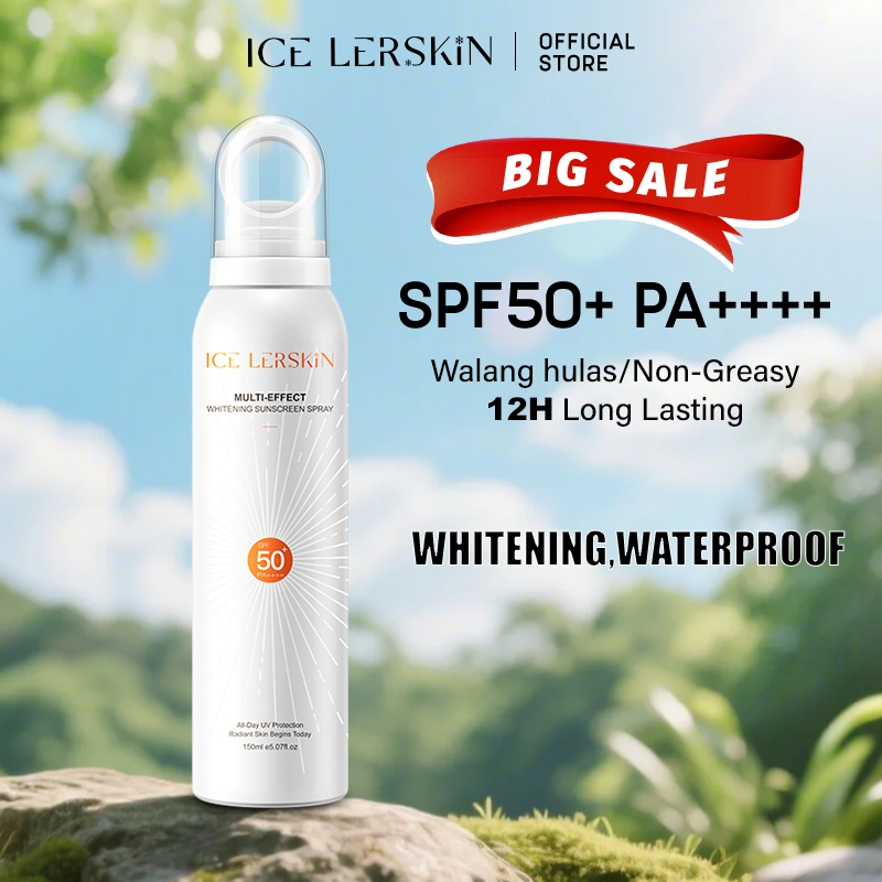 ICE LERSKIN Sunscreen Spray Multi-Effect Whitening SPF 50+/PA ...
