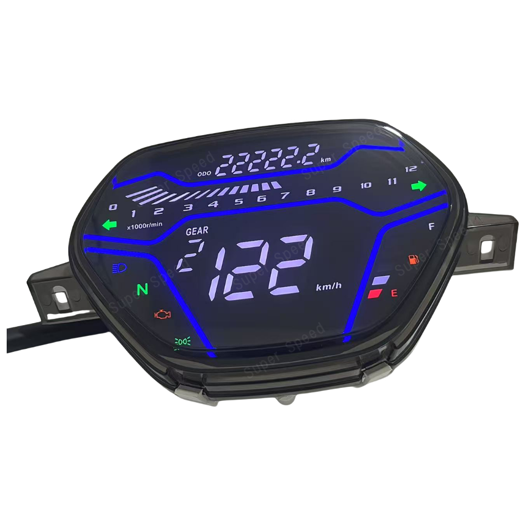 LED Digital Meter For Honda Wave100 Alpha EX5 Class1 CX DX CD110 Ori ...