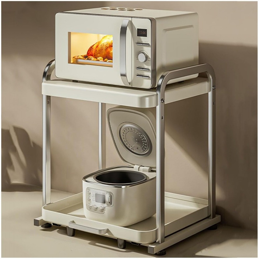 Kitchen Countertop Storage Racks Spice Racks Countertop Racks Microwave ...