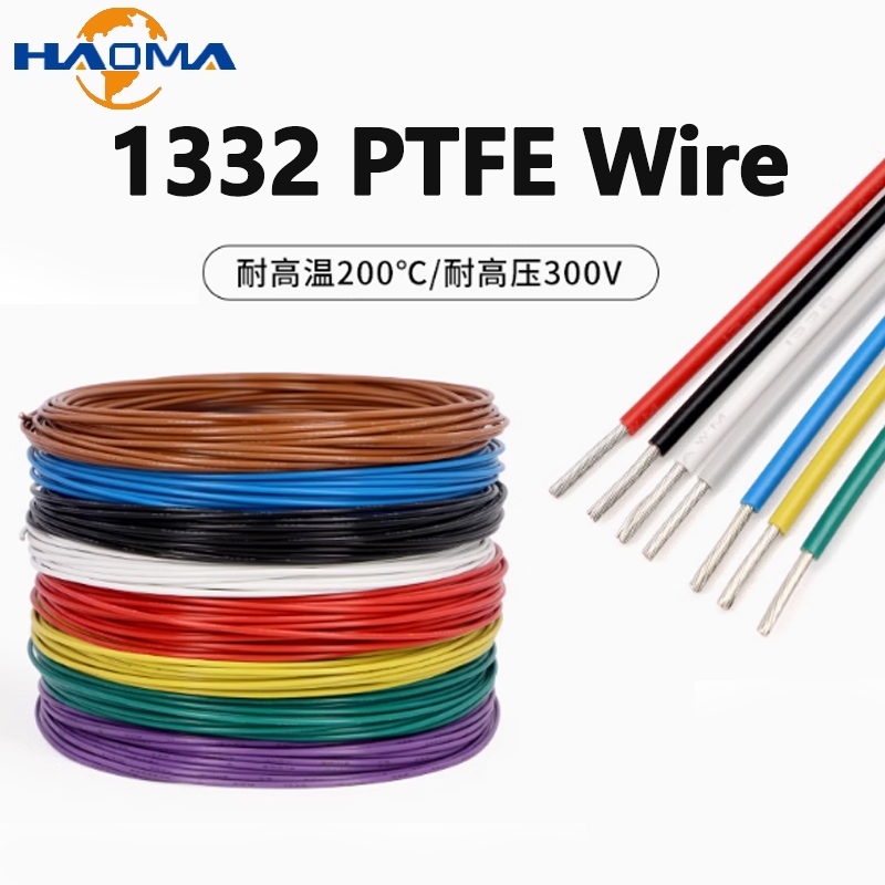 1332 PTFE Wire FEP Insulated AWG 30 28 26 24 22 20 18 16 14 13 12 High