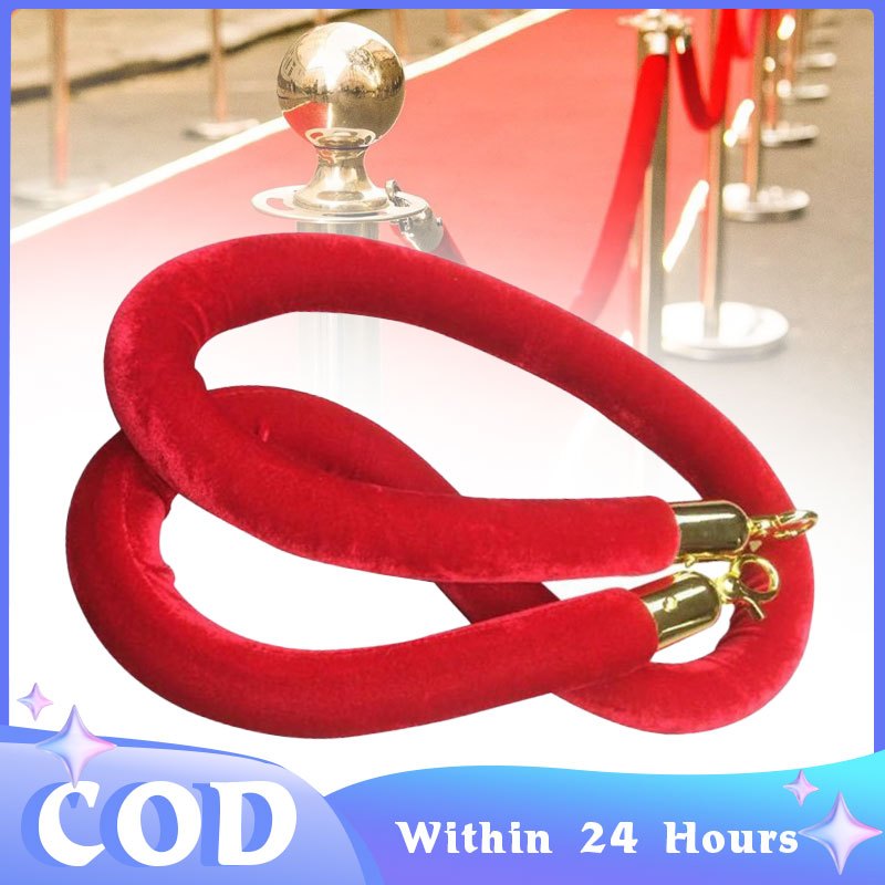 1.5M Queuing lines Queue Stand Belt Concierge post lanyard Velvet ...