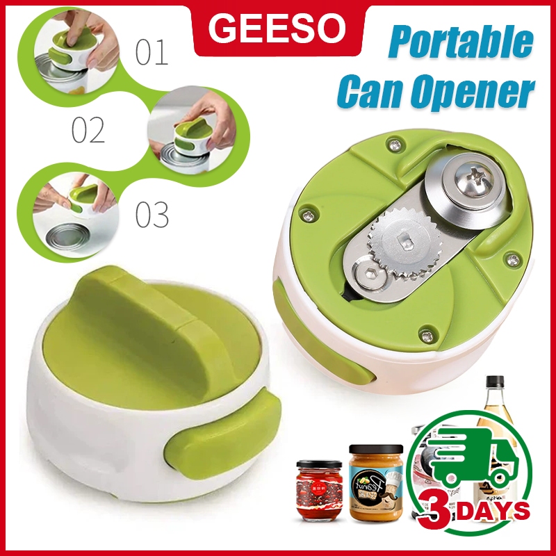 GEESO Portable Can Opener Bottle Opener Labor-saving Can Opener Tin ...
