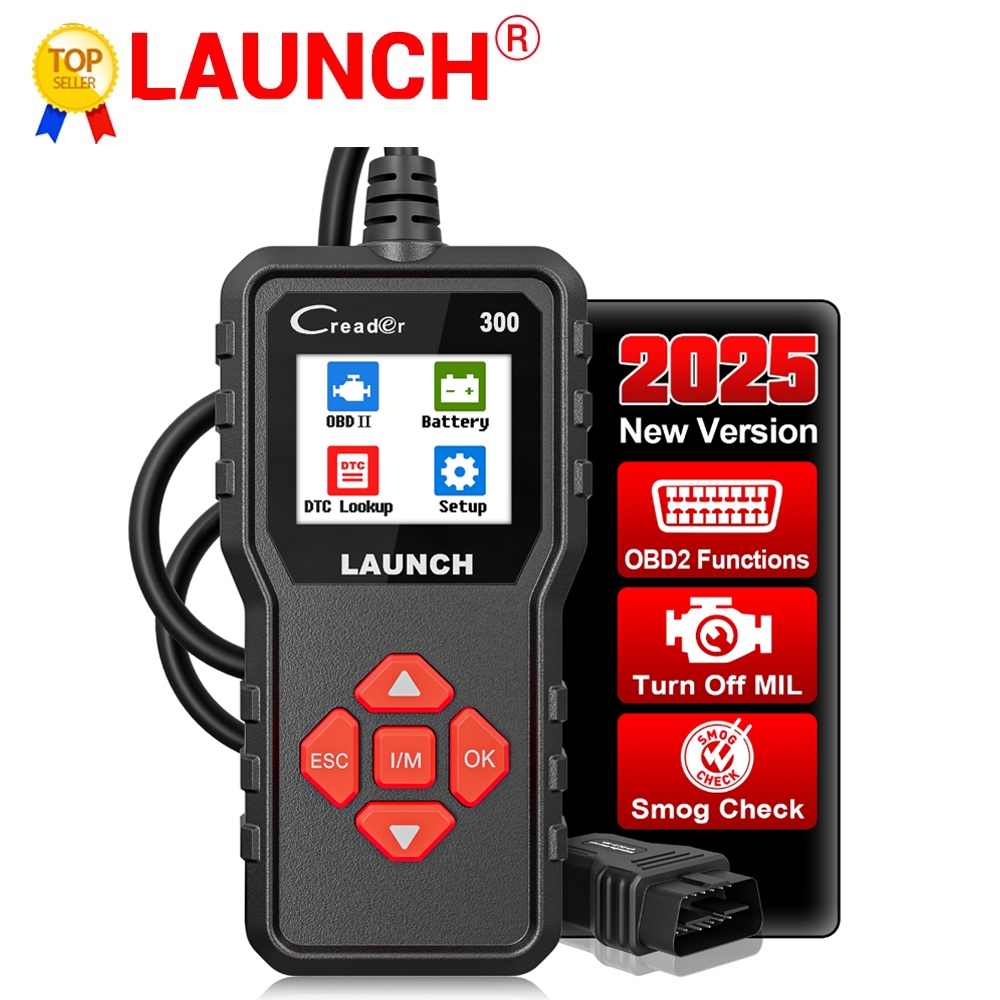 LAUNCH X431 CR300 OBD2 Auto Code Reader Diagnostic Tools Car Scanner ...