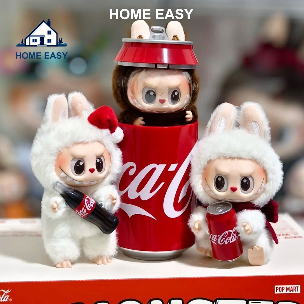 Labub Coca-Cola Vinyl Face Series Labub Blind Box Three Generations ...