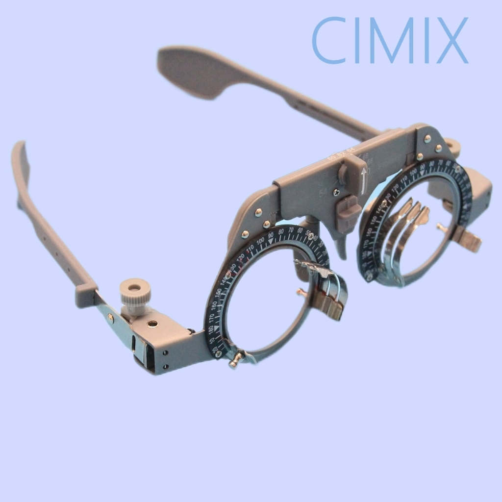 Adjustable Professional Eyewear Optometry Metal Frame Optical Optic Optician Tri