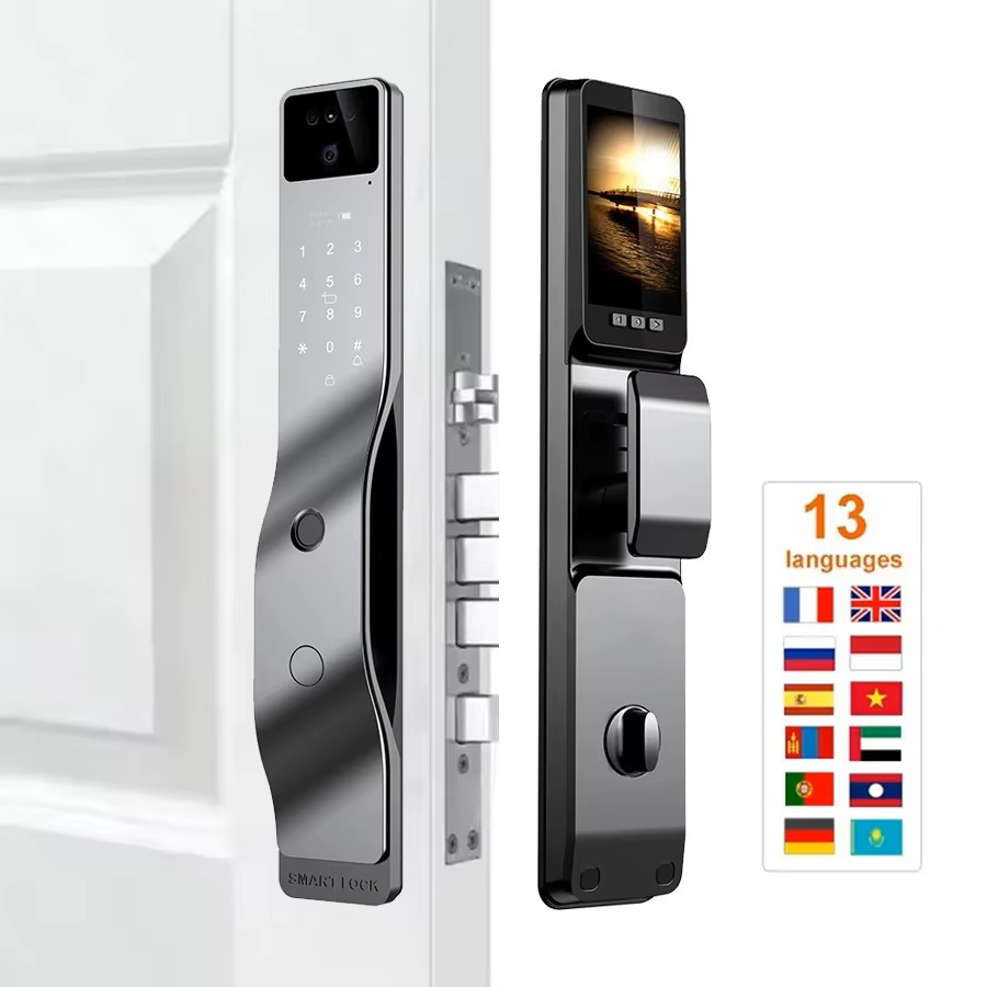 Glomarket Tuya App Smart Door Lock Digital Automatic 3d Face ...