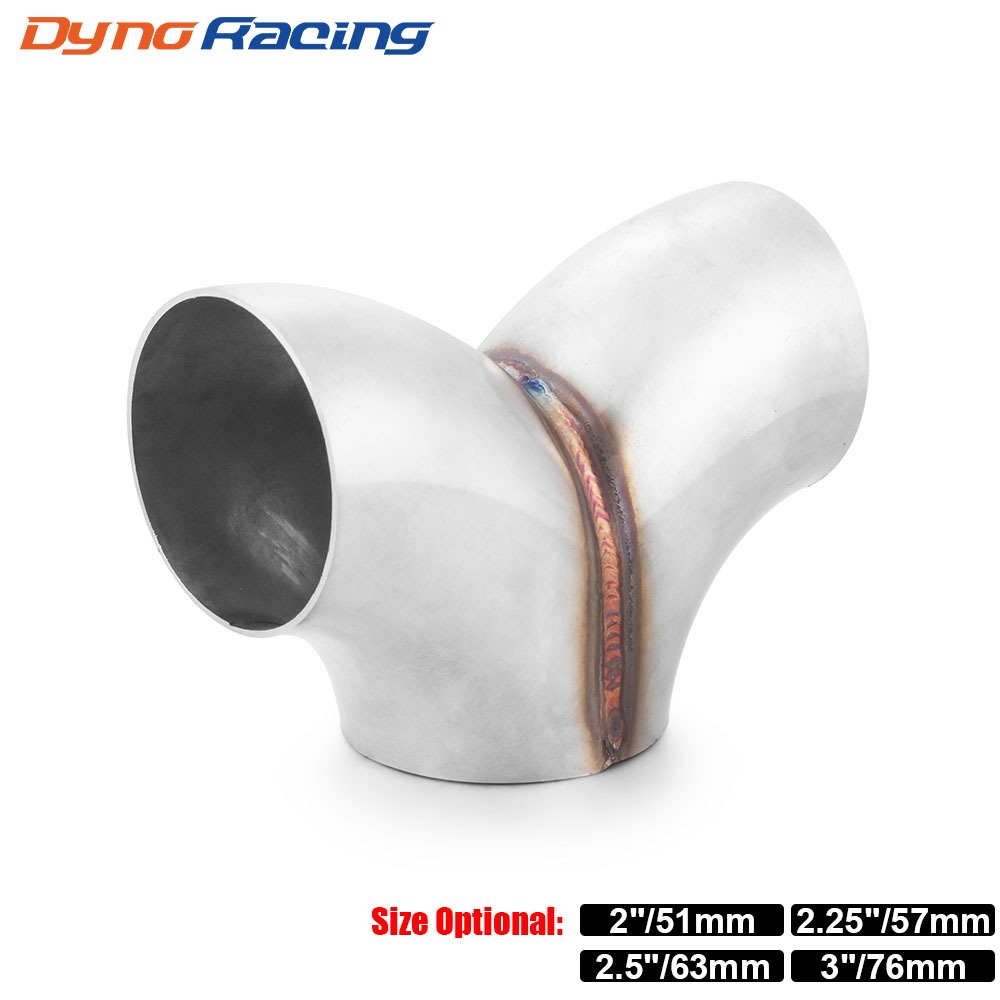 Stainless Steel Exhaust Pipe Muffler Welding Y Type 3 Way Tee ...