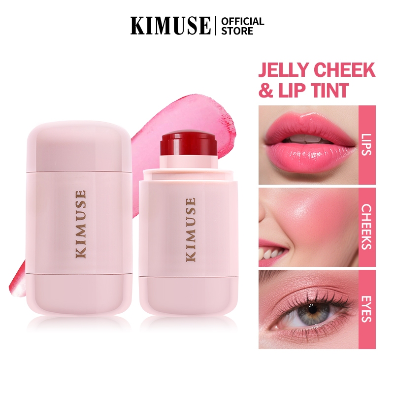 KIMUSE Cool Jelly Cheek & Lip Tint Waterproof And Long-Lasting Water ...