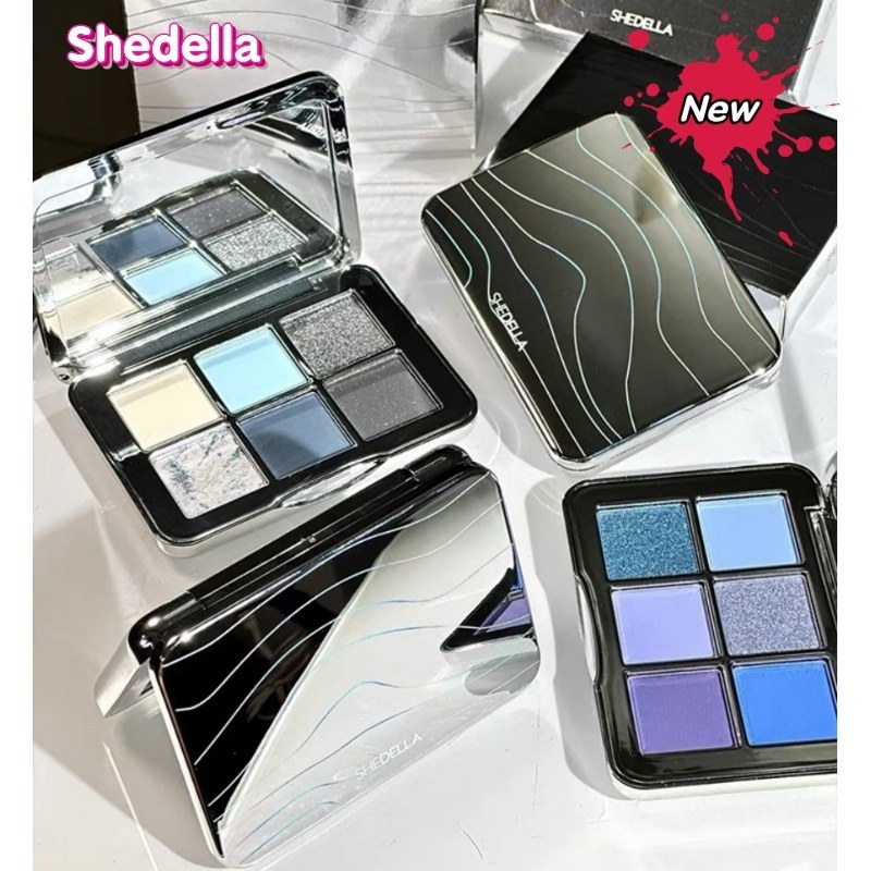 Shedella/Shedella Green Future Technology Six-Color Eyeshadow Palette ...
