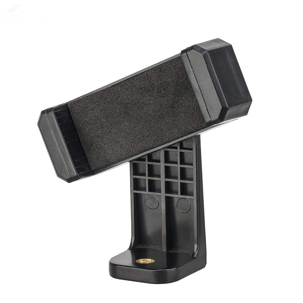 Camera Tripod Mount Adapter Cell Phone Clipper Holder Vertical 360 ...