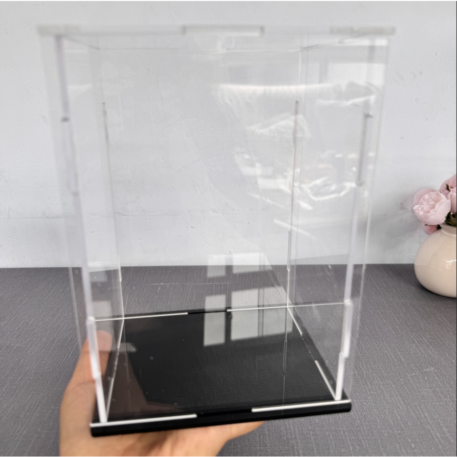 Customized acrylic box,large size 90cm display case,3mm thickness long ...