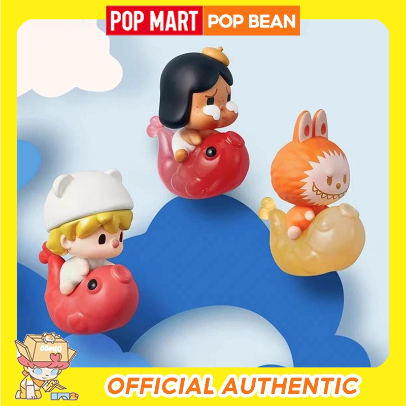 POP MART POP BEAN Meet the Koi Series SKULLPANDA CRYBABY DIMOO MOLLY ...