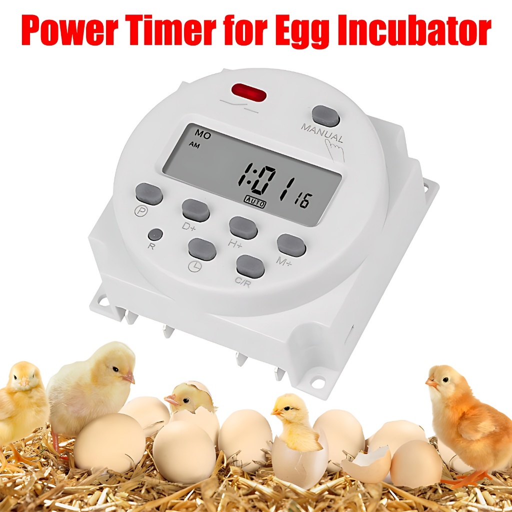 ELEGANT 7 Days Timer Switch Digital Timer 220V CN101A Time Counter ...