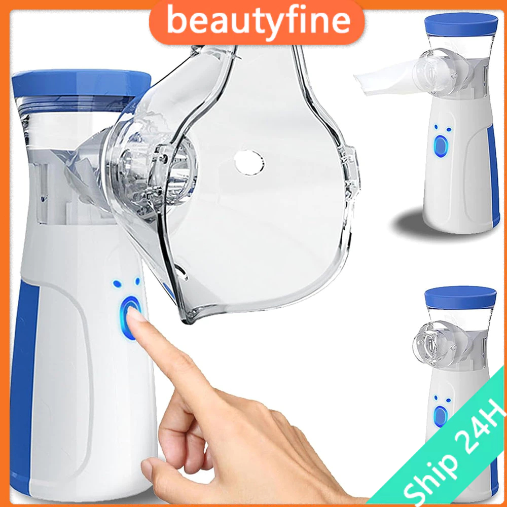 Portable Mini Handheld Nebulizer Inhaler Nebulizer For Kids Adult Mesh ...