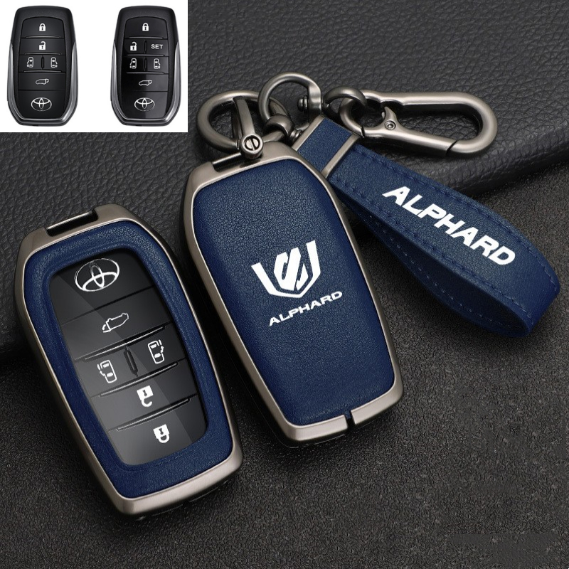 Alloy Car Remote Key Case Protector Cover, Fit for Toyota Alphard ...